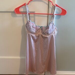 Victoria's Secret Pink Lace Babydoll lingerie